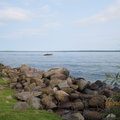 Chequemegon Bay from Bayfield harbor