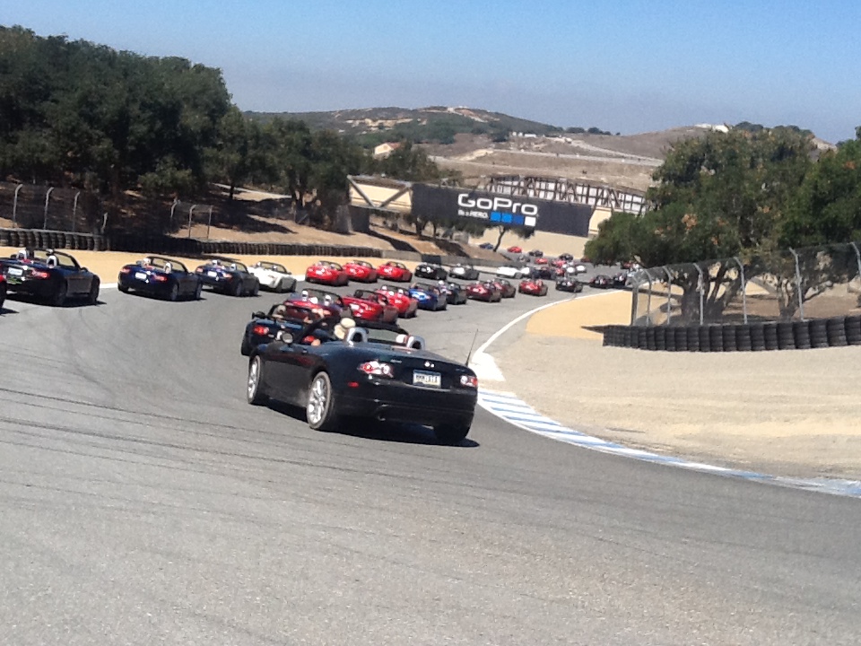 End of Parade Lap